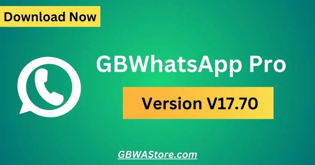 GBWhatsApp Pro Version V17.70