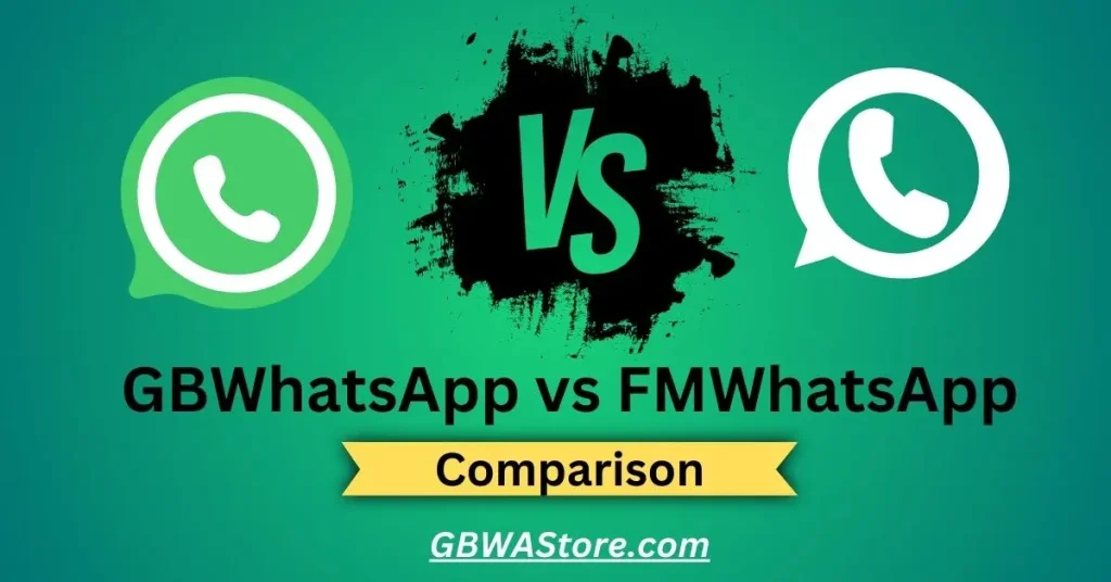 WhatsApp vs GBWhatsApp detailed comparison