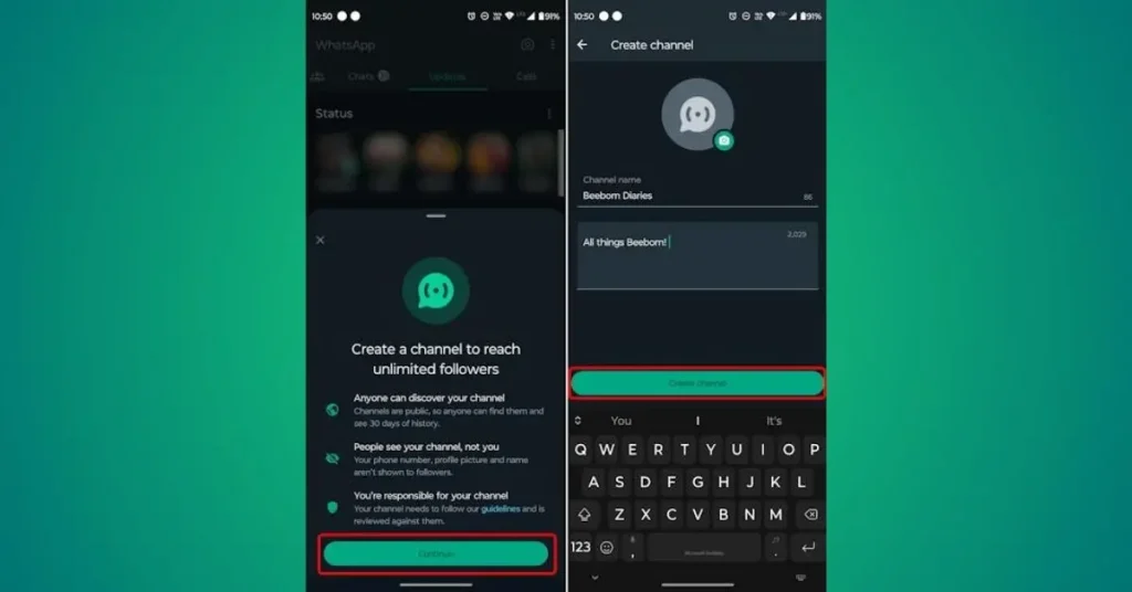 How To create WhatsApp channel?